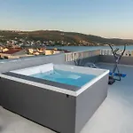 Luxury Mia With Sea View, Heated Pool And Jacuzzi Villa